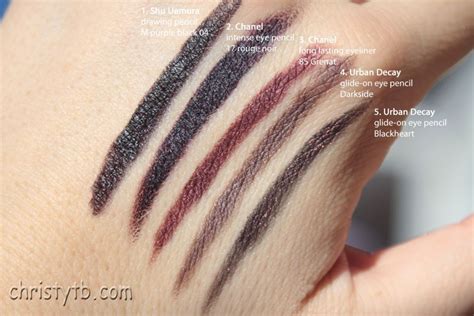 chanel le crayon rouge noir